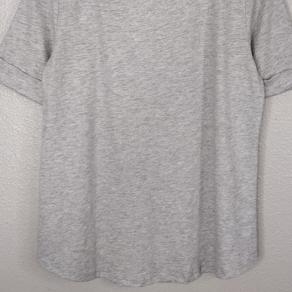 NWT Talbots Petite Women's Metallic Summer Pullover Short Sleeve Tee Size MP - Picture 6 of 14